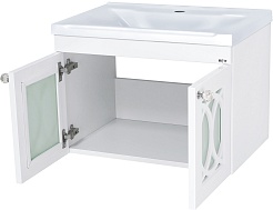 Misty Тумба с раковиной Тондо 60 белая – фотография-2